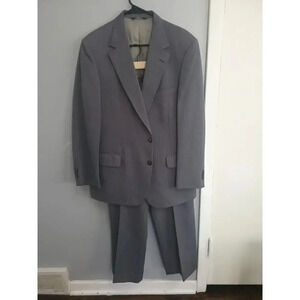 40L Johnny Carson Union Made In USA Mens Vintage 2 Button Suit Pants 36 See DESC